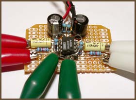 276-0150-based cmoy amp under test